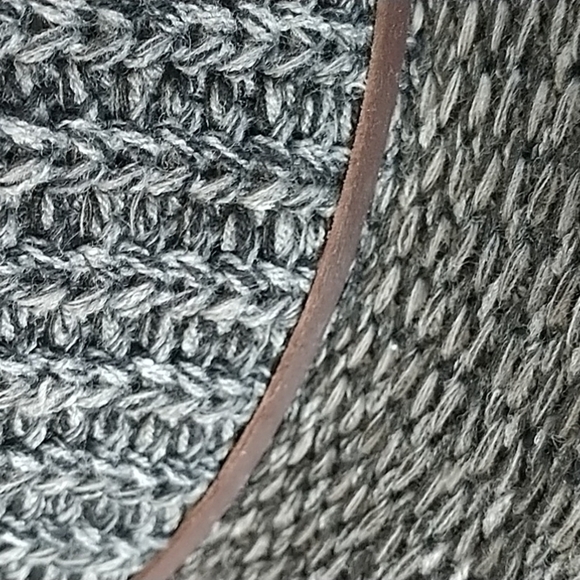 Cheveux Corp. C.C Black Woven Suede Trim Fedora Hat - Picture 4 of 11